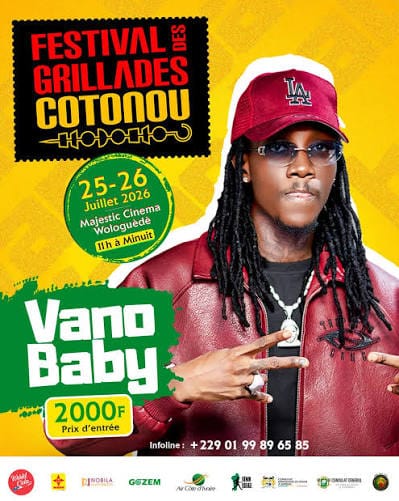 Vano Baby au Festival des Grillades de Cotonou